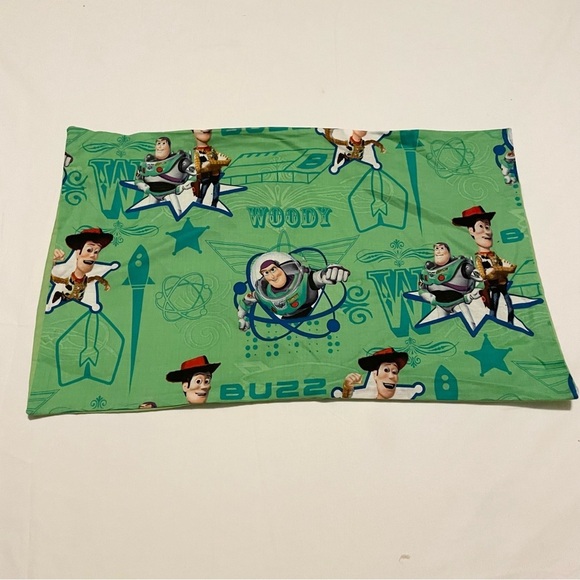 Toy Story Buzz Woody Pillowcases Homemade 21” x 13” Pillow Cases Lot of 2 - Picture 2 of 16